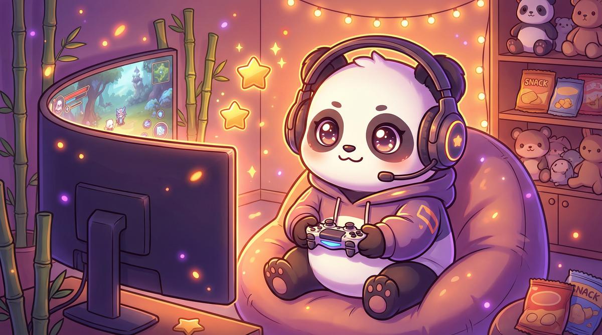 抖荫短视频熊猫游戏视频