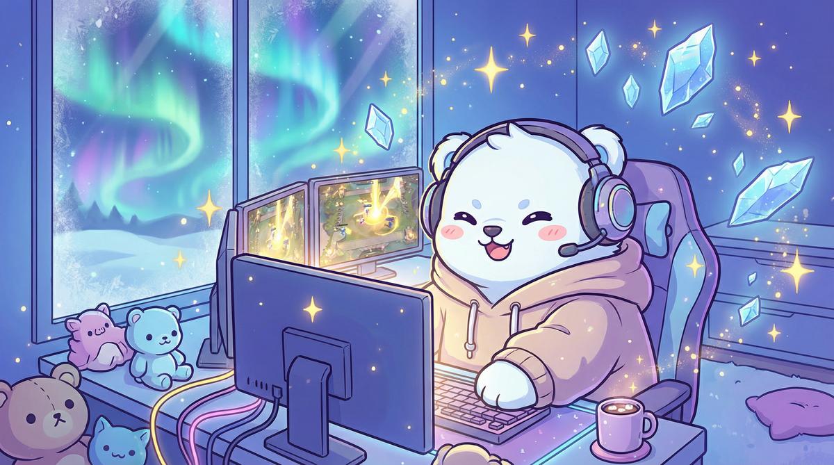 抖荫短视频北极熊视频